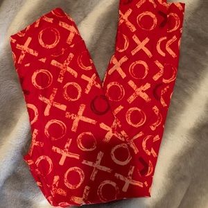 LuLaRoe Valentines Leggings